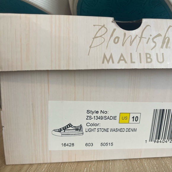 Blowfish Malibu Women’s Denim Shoe Size 10 - Picture 6 of 7